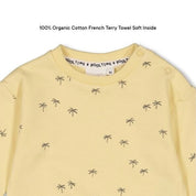 POOL TIME - Organic Cotton French Terry Towel Soft Inside Sweat Top