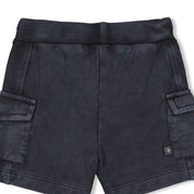POOL TIME - Organic Cotton French Terry Cargo Shorts