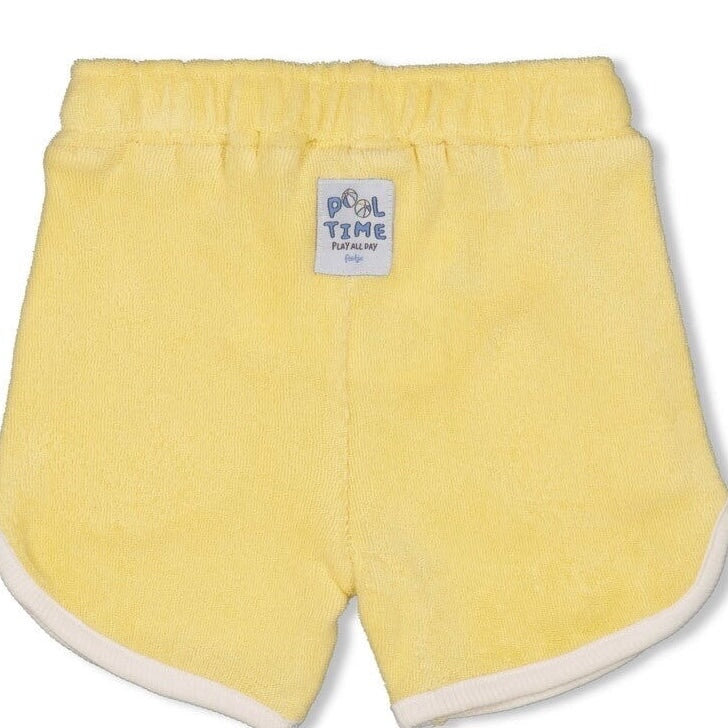 POOL TIME - Organic Cotton French Terry Towel Shorts