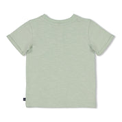 THE GOOD LIFE - Slub Yarn Henley Placket Top