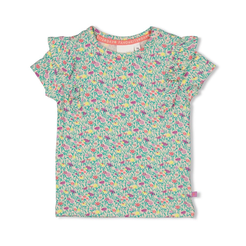 PICNIC PERFECT - Modal Fabric Allover Print Fashion Top