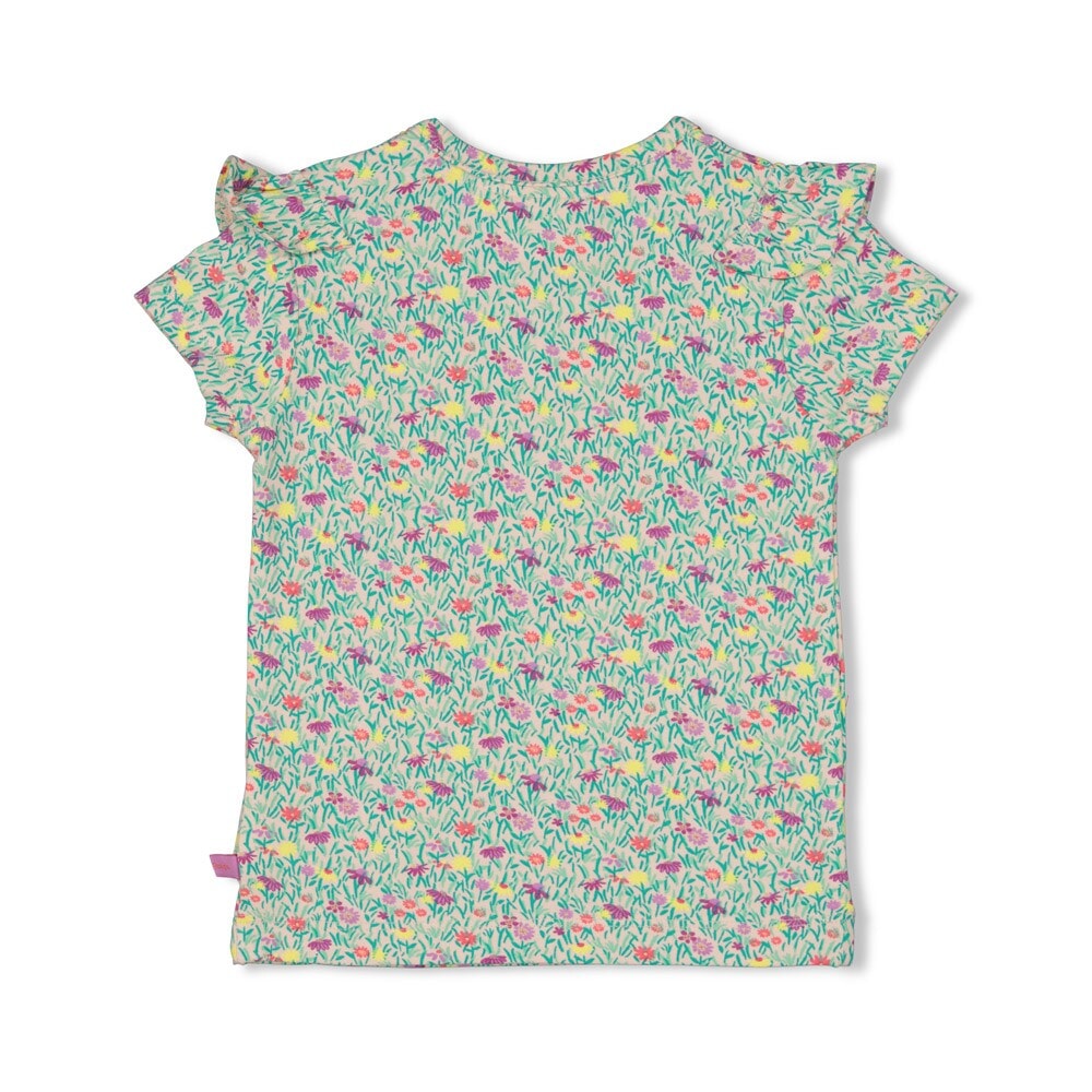 PICNIC PERFECT - Modal Fabric Allover Print Fashion Top