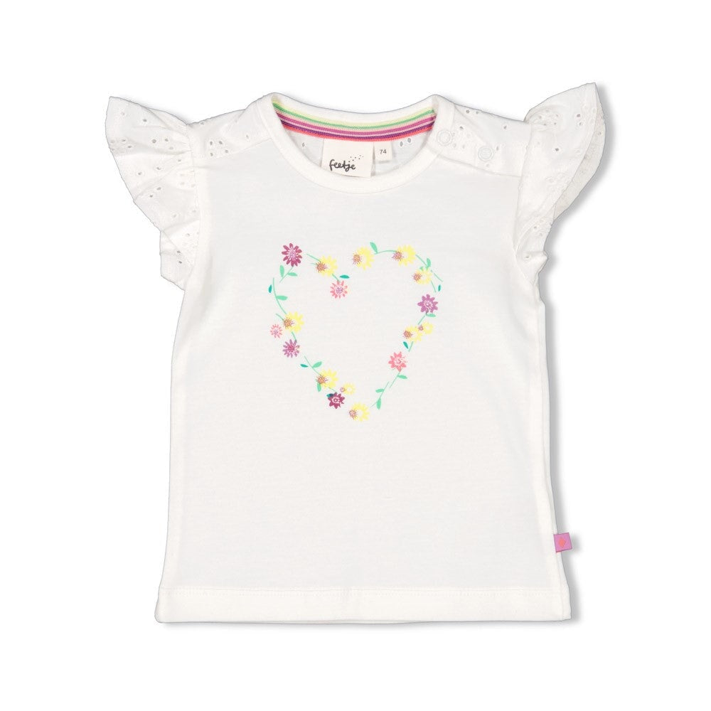 PICNIC PERFECT - Broderie Anglaise Eyelet Picnic Flowers Top