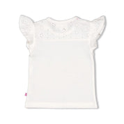 PICNIC PERFECT - Broderie Anglaise Eyelet Picnic Flowers Top