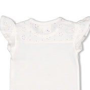 PICNIC PERFECT - Broderie Anglaise Eyelet Picnic Flowers Top