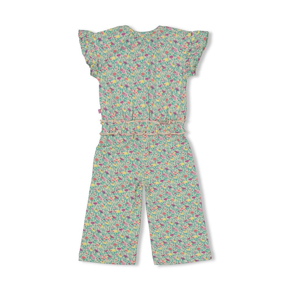 PICNIC PERFECT - Modal Fabric Allover Print Fashion Jumpsuit