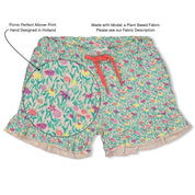 PICNIC PERFECT - Modal Fabric Allover Print Shorts