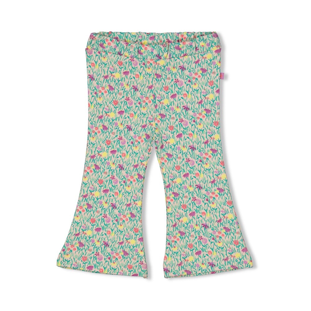 PICNIC PERFECT - Allover Print Fashion Flare Pants