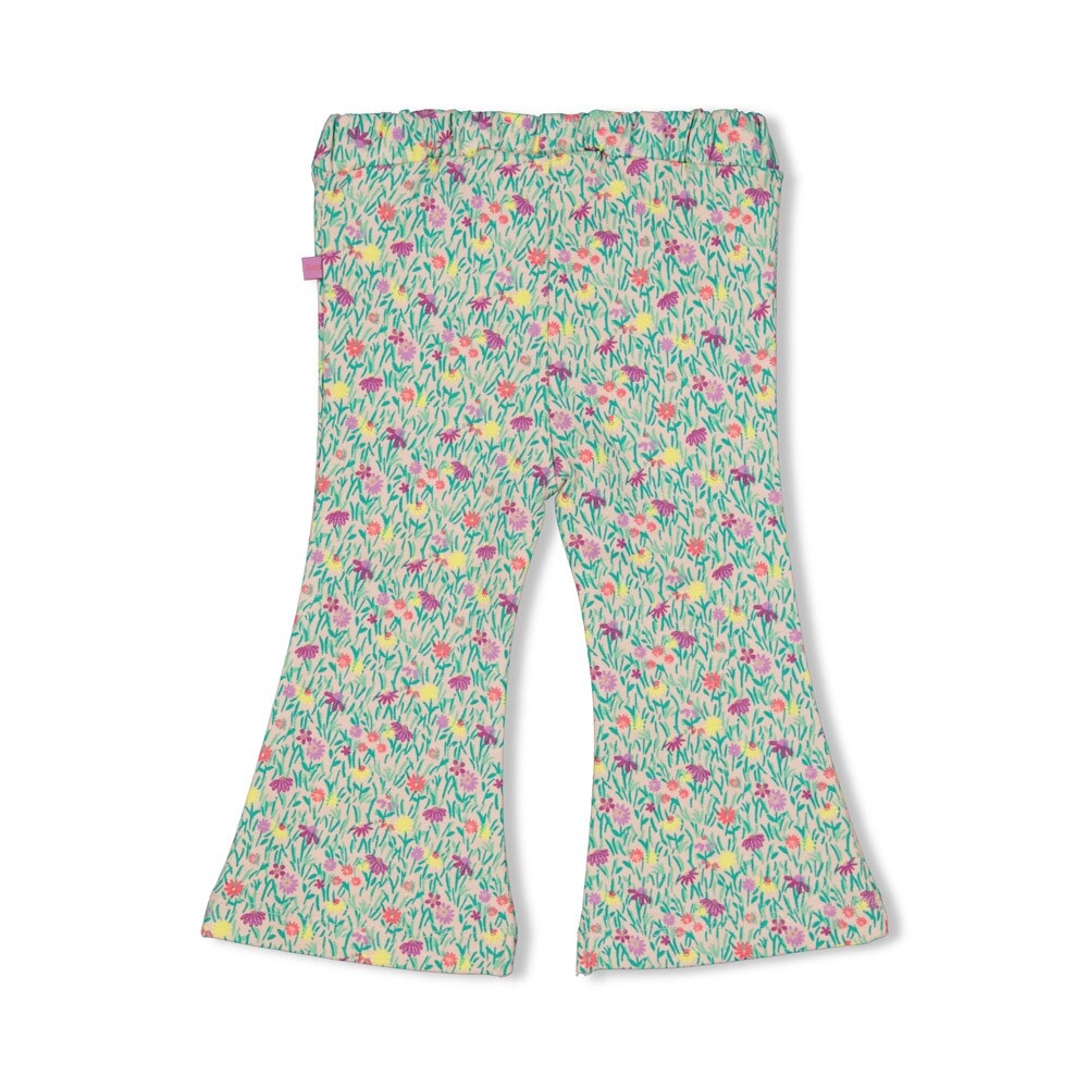 PICNIC PERFECT - Allover Print Fashion Flare Pants