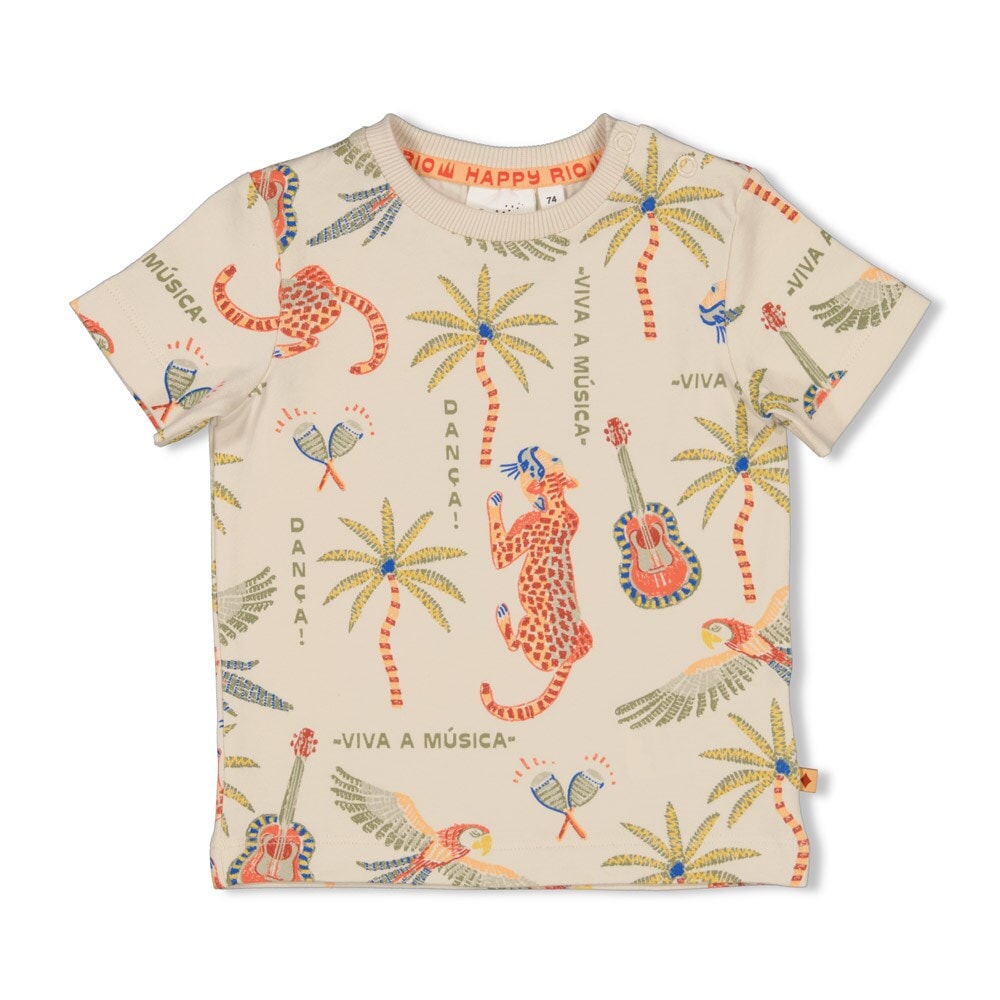 HAPPY RIO - Signature Allover Print Fashion Top