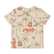 HAPPY RIO - Signature Allover Print Fashion Top