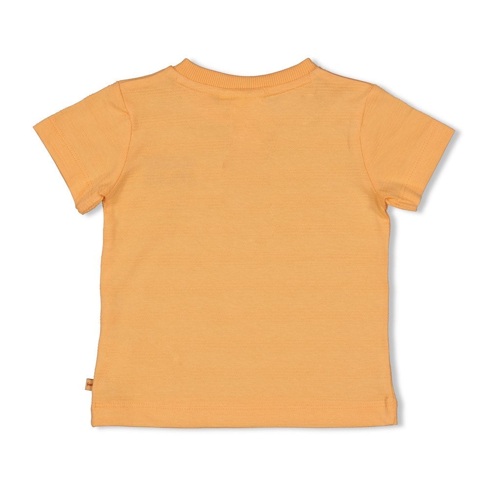 HAPPY RIO - Structured Stripe Henley Top