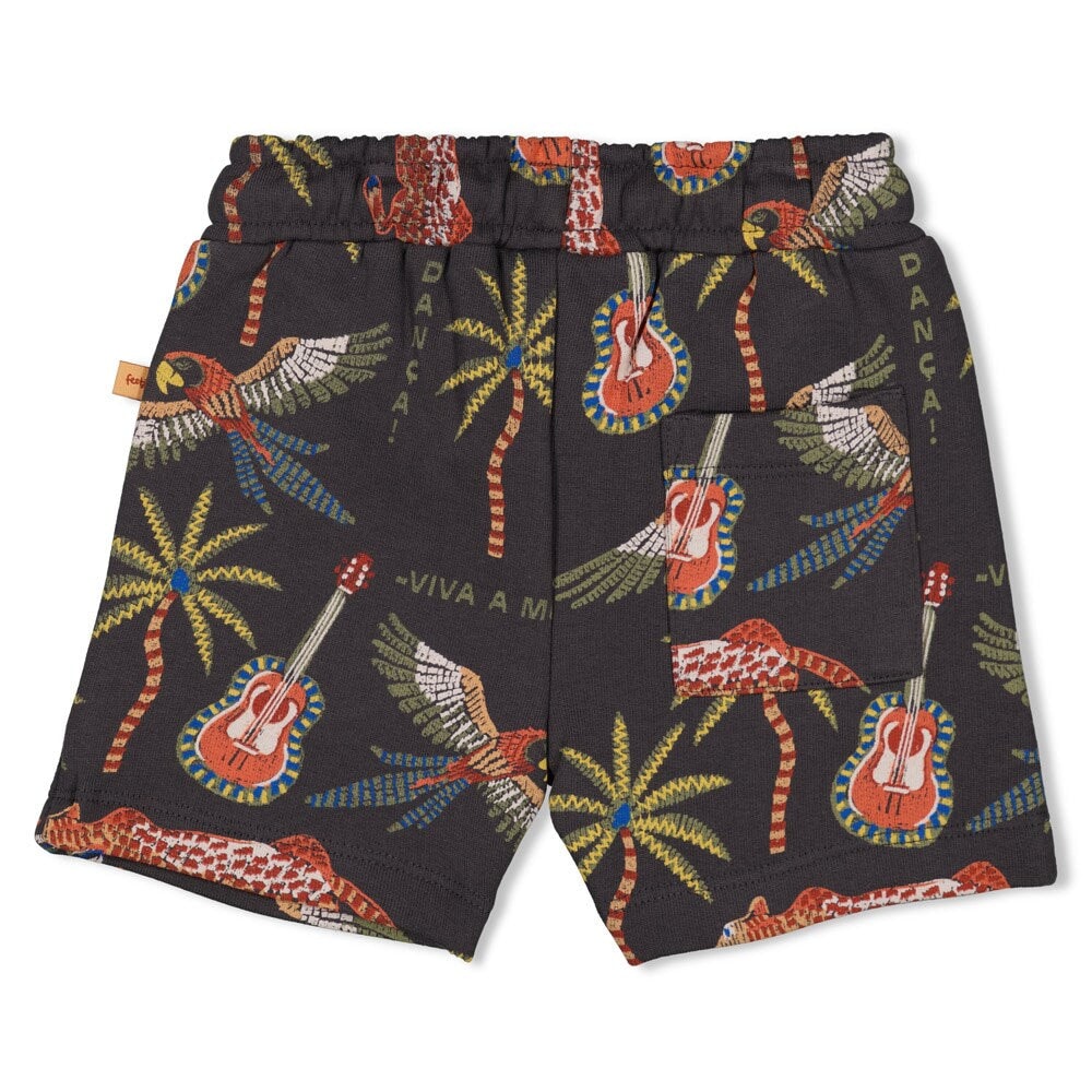 HAPPY RIO - Signature Allover Print  French Terry Shorts