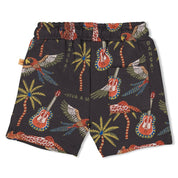 HAPPY RIO - Signature Allover Print  French Terry Shorts