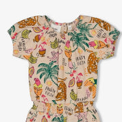 SAMBA SHAKE - Signature Allover Print Playsuit
