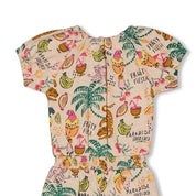 SAMBA SHAKE - Signature Allover Print Playsuit