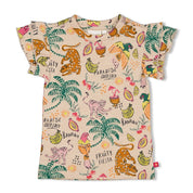 SAMBA SHAKE - Signature Allover Print Fashion Top