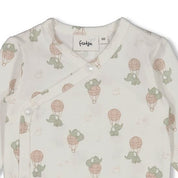ELEPHANT - Organic Cotton Wrap Bodysuit