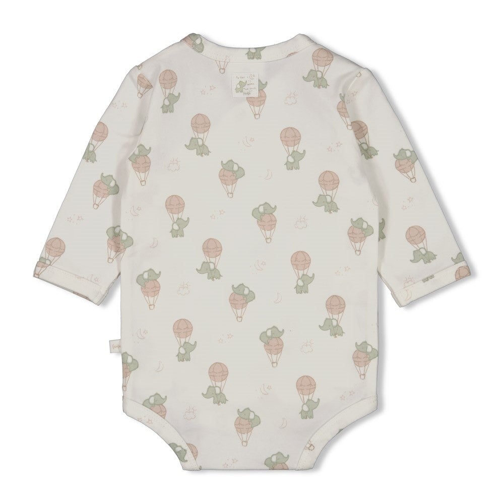 ELEPHANT - Organic Cotton Wrap Bodysuit