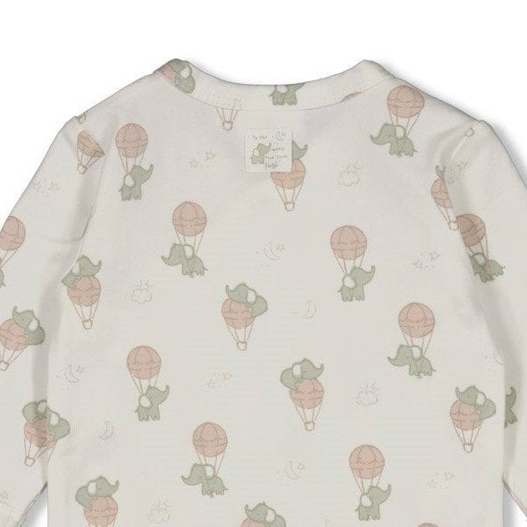 ELEPHANT - Organic Cotton Wrap Bodysuit