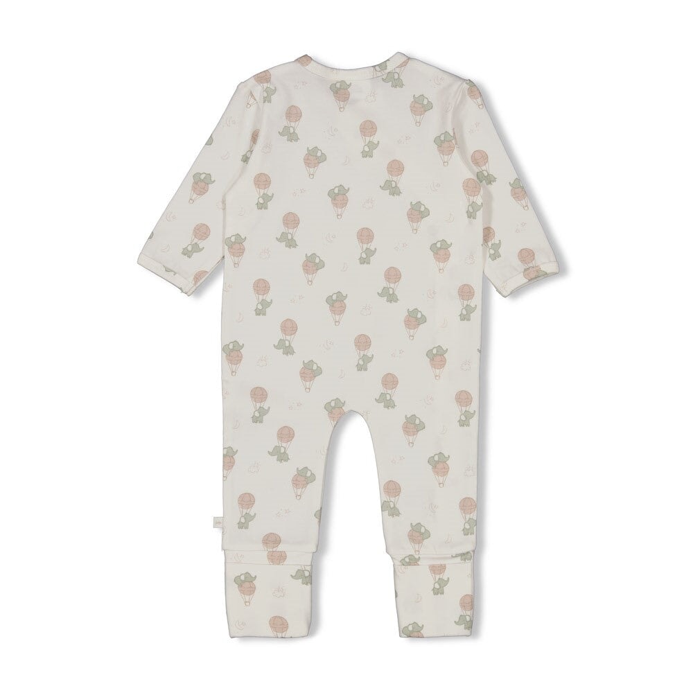 ELEPHANT - Organic Cotton Romper with Special Feet