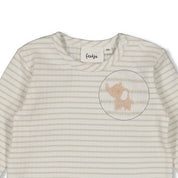 ELEPHANT - Organic Cotton Ribbed Fashion Top