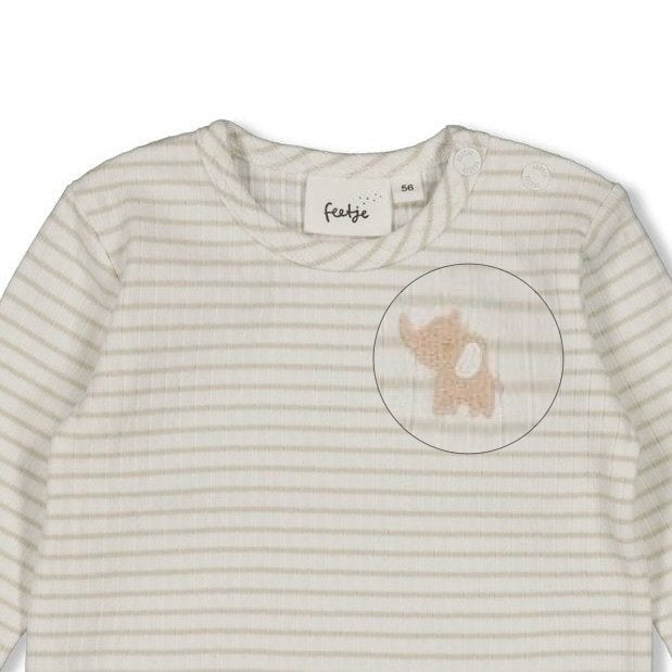 ELEPHANT - Organic Cotton Ribbed Fashion Top