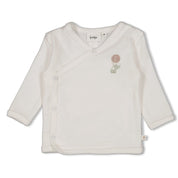 ELEPHANT - Organic Cotton Terry Side Wrap Top