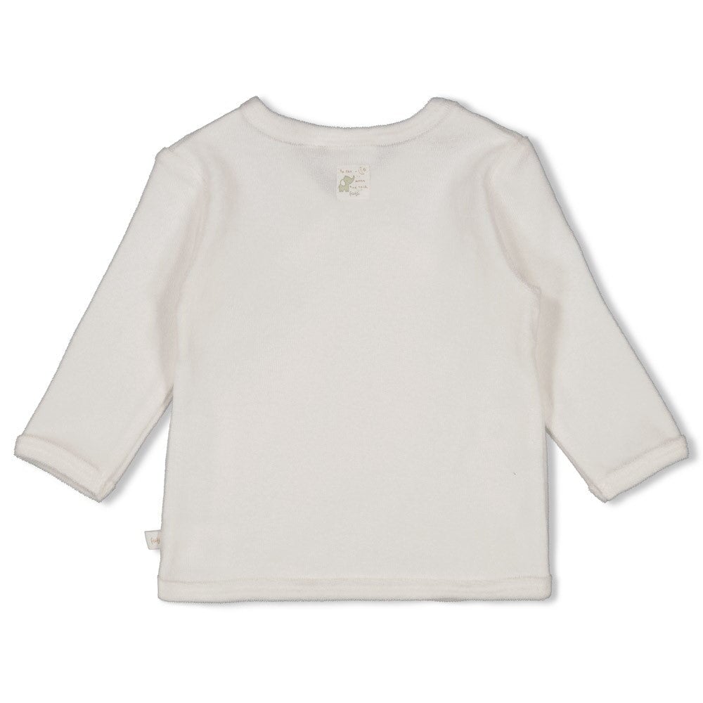 ELEPHANT - Organic Cotton Terry Side Wrap Top