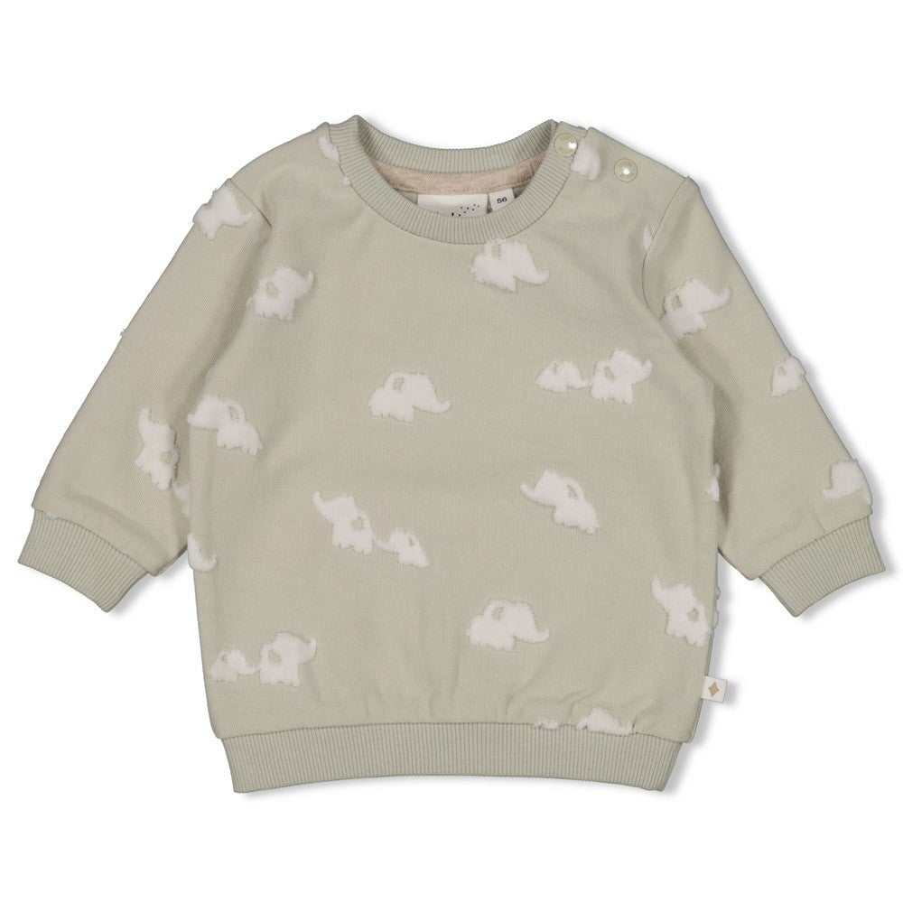 ELEPHANT - Organic Cotton Frottee Jersey Sweat Top