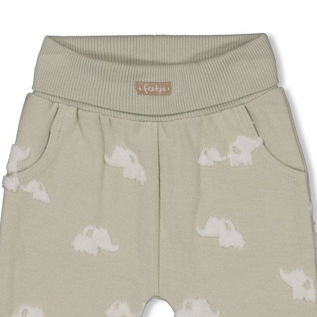 ELEPHANT - Organic Cotton Frottee Jersey Fashion Pants