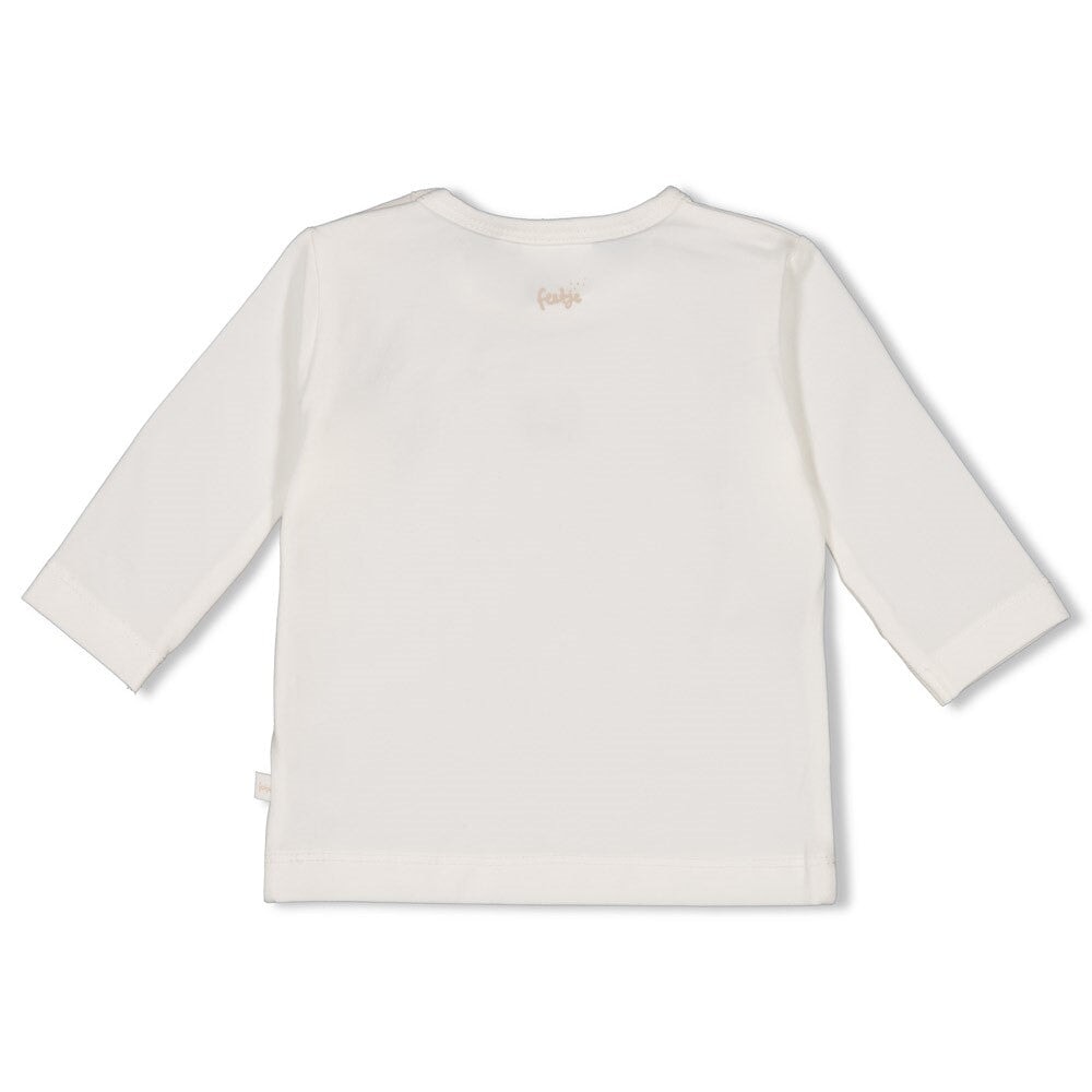 THE KNITS - Organic Cotton Embroidered Bear Top