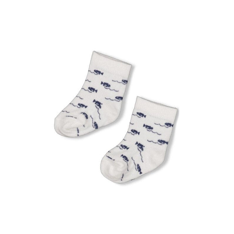 BLUE OCEAN - Organic Cotton Crew Socks