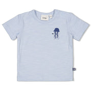 BLUE OCEAN	 - Organic Cotton Single Jersey Slub Fashion Top