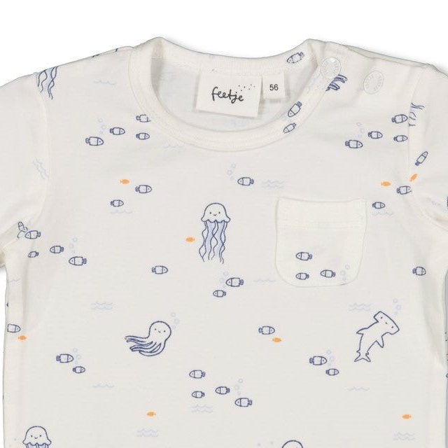 BLUE OCEAN	T - Organic Cotton Single Jersey Fashion Top