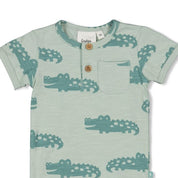 YOU CROC MY WORLD - Organic Cotton Single Jersey Slub Bodysuit