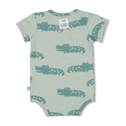 YOU CROC MY WORLD - Organic Cotton Single Jersey Slub Bodysuit