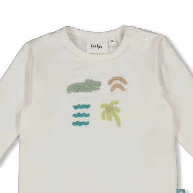 YOU CROC MY WORLD  - Organic Cotton Single Jersey Slub Fashion Top