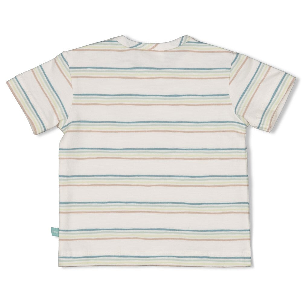 YOU CROC MY WORLD  - Organic Cotton Single Jersey Slub Stripe Tope