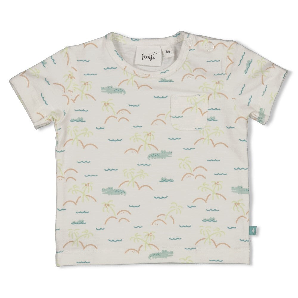 YOU CROC MY WORLD - Organic Cotton Single Jersey Slub Top