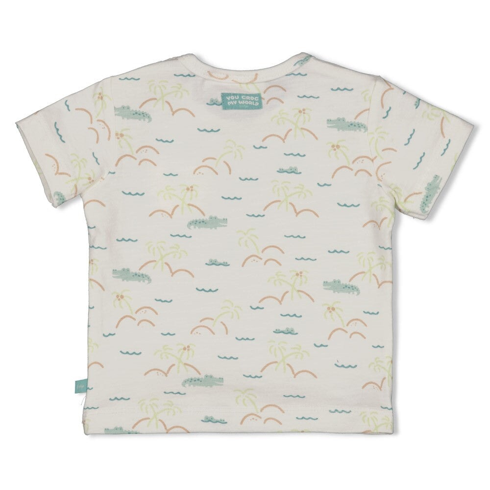 YOU CROC MY WORLD - Organic Cotton Single Jersey Slub Top