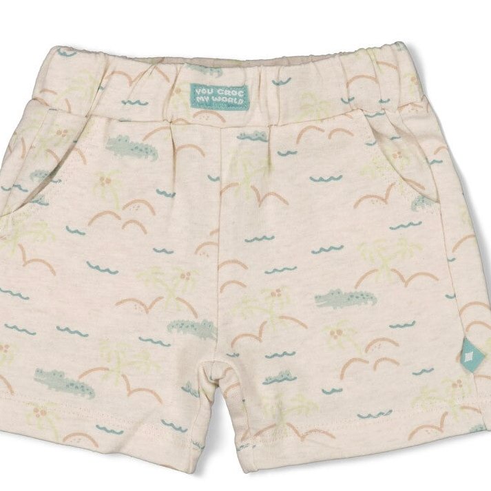 YOU CROC MY WORLD  - Organic Cotton French Terry Shorts