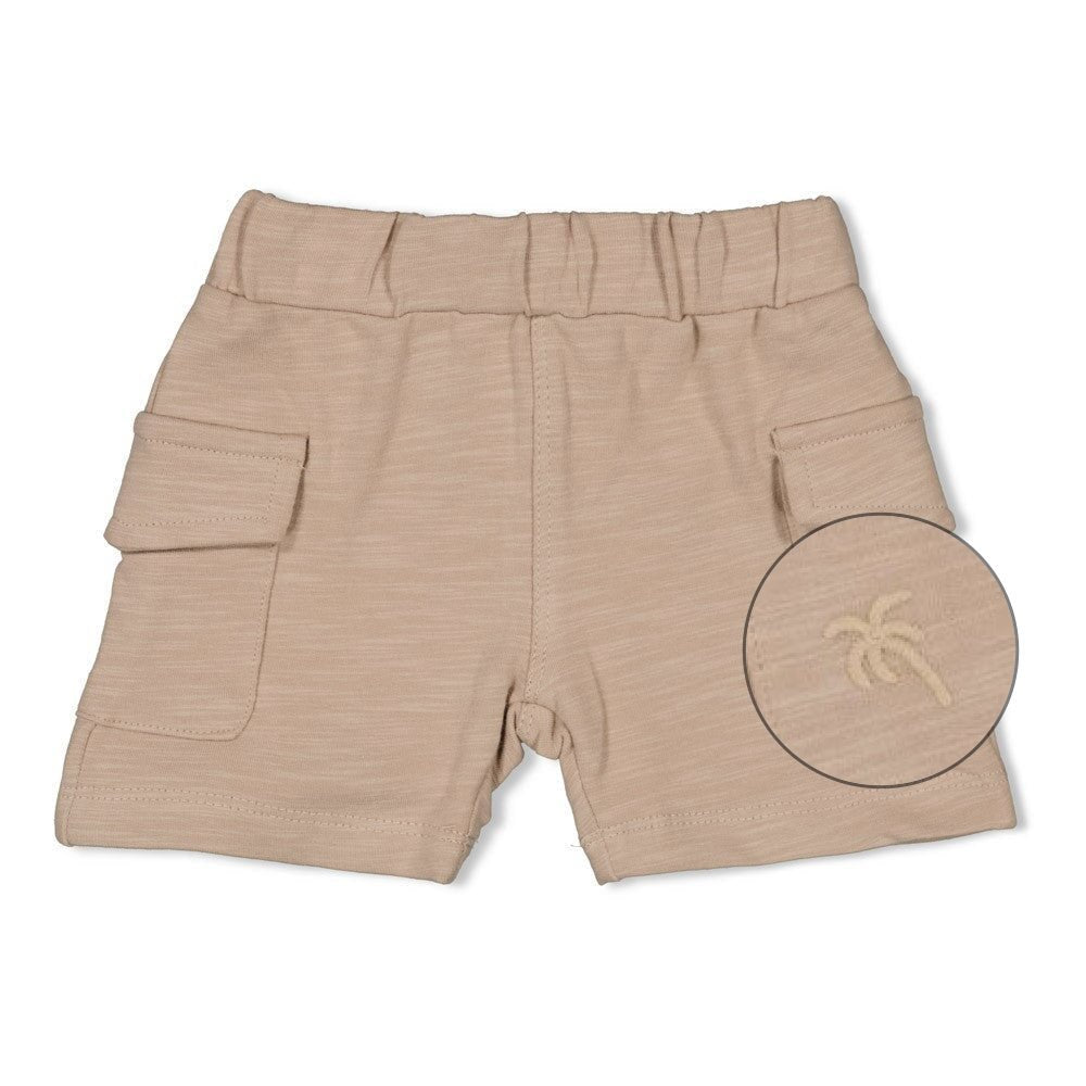 YOU CROC MY WORLD - Organic Cotton French Terry Slub Shorts