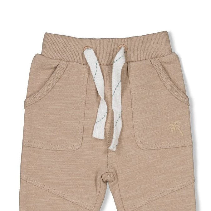 YOU CROC MY WORLD - Organic Cotton French Terry Slub Pants