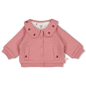 LADYBUG - Organic Cotton Stepped Double Fabric Jacket