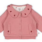 LADYBUG - Organic Cotton Stepped Double Fabric Jacket
