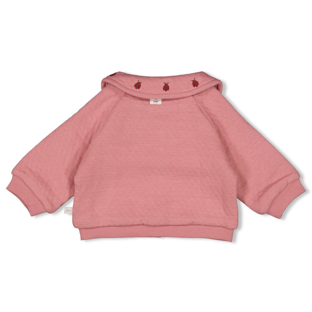 LADYBUG - Organic Cotton Stepped Double Fabric Jacket