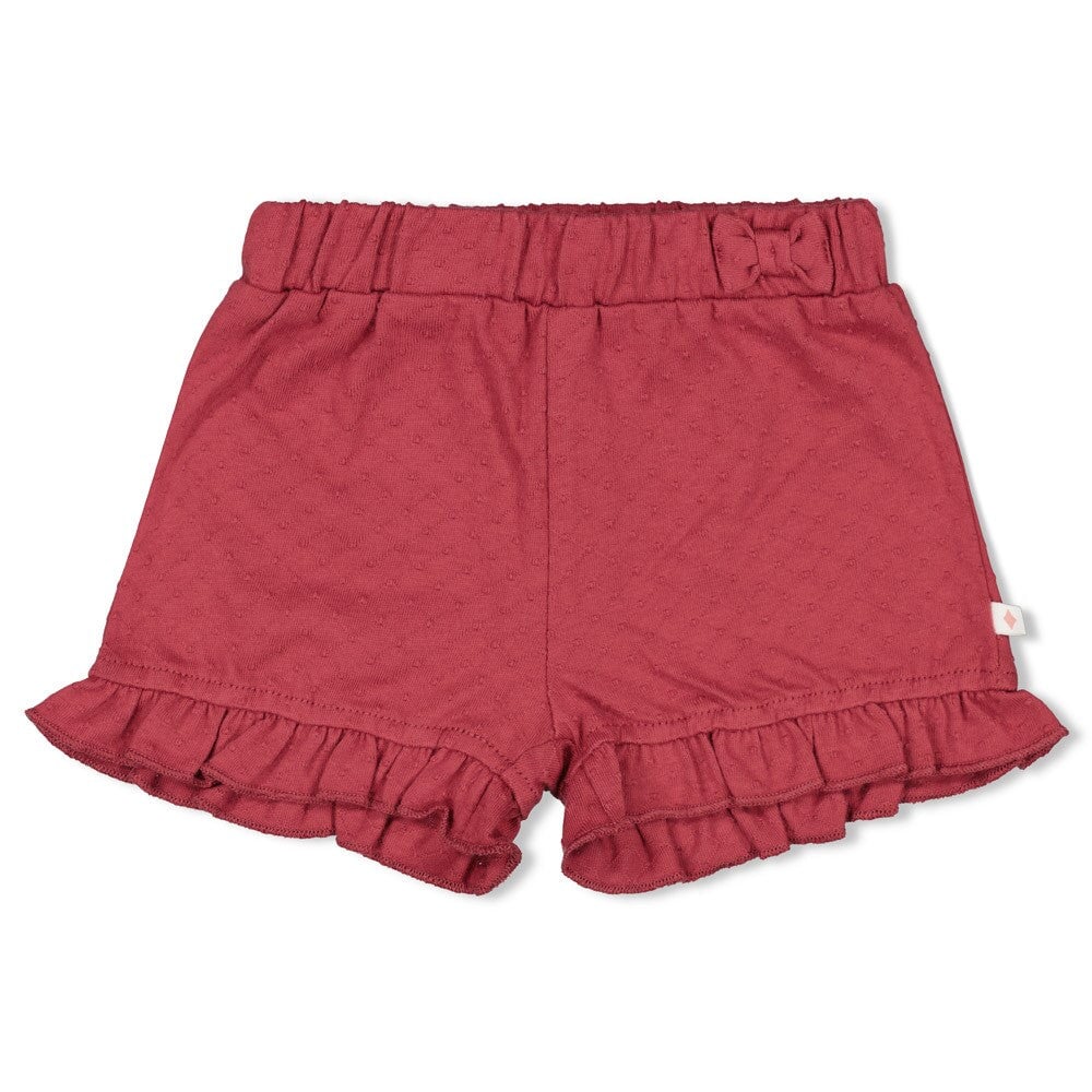 LADYBUG - Organic Cotton Fancy Knit Jersey Shorts