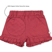 LADYBUG - Organic Cotton Fancy Knit Jersey Shorts