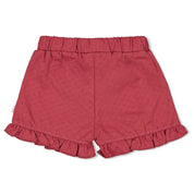 LADYBUG - Organic Cotton Fancy Knit Jersey Shorts
